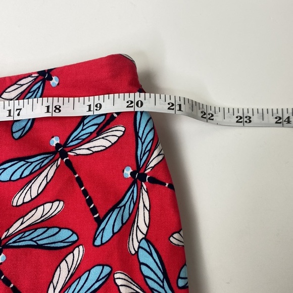 Crown & Ivy Dragon Fly Pink Scallop Skirt Skort size 16 - Picture 6 of 10